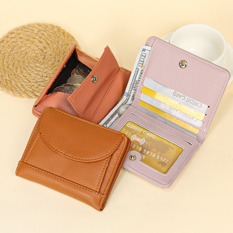 New Amazon Foldable Simple Women's Wallet Ultra-Thin Mini Japanese-Style Multifunctional Small Wallet Women's Wallet in Stock New Amazon Foldable Simple Women's Wallet Ultra-Thin Mini Japanese-Style Multifunctional Small Wallet Women's Wallet in Stock
