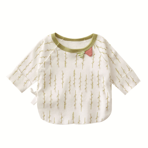 Baby clothes, baby clothes, half-back clothes, spring and autumn cotton baby pajamas, pure cotton four-season tops, newborn clothes