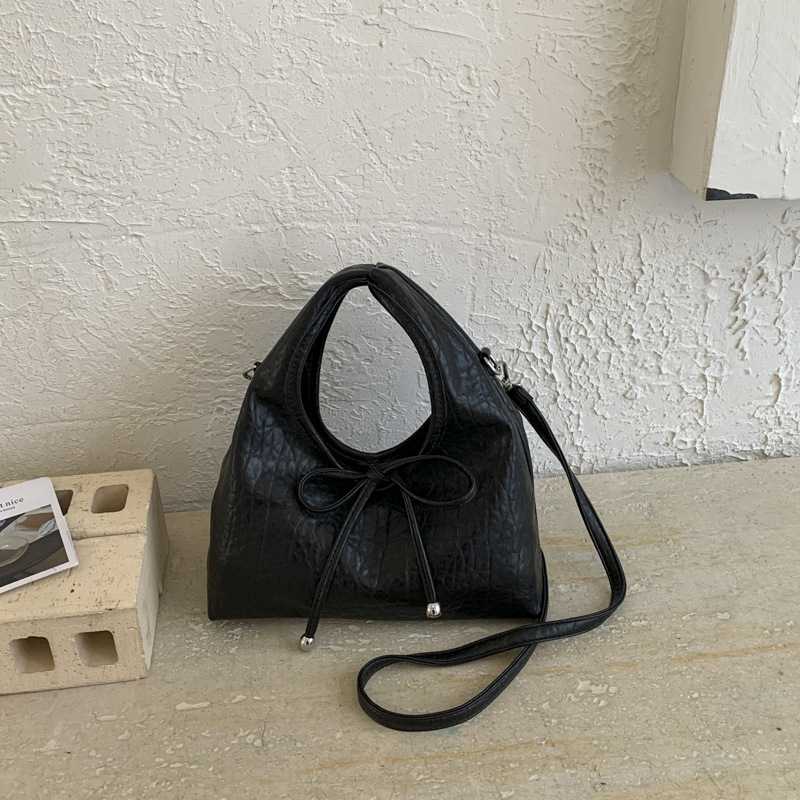 Bolsa de mano de arco dulce coreano, exquisito cinturón de nubes, bolso de mochila encantador, fresco y versátil, bolso de moda