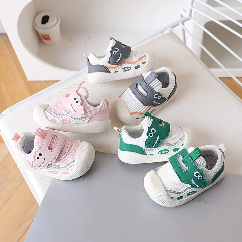 Children's footwear for early age, dinosaur for leisure, shoes for kindergarten, 2025 years, trend of season, new collection