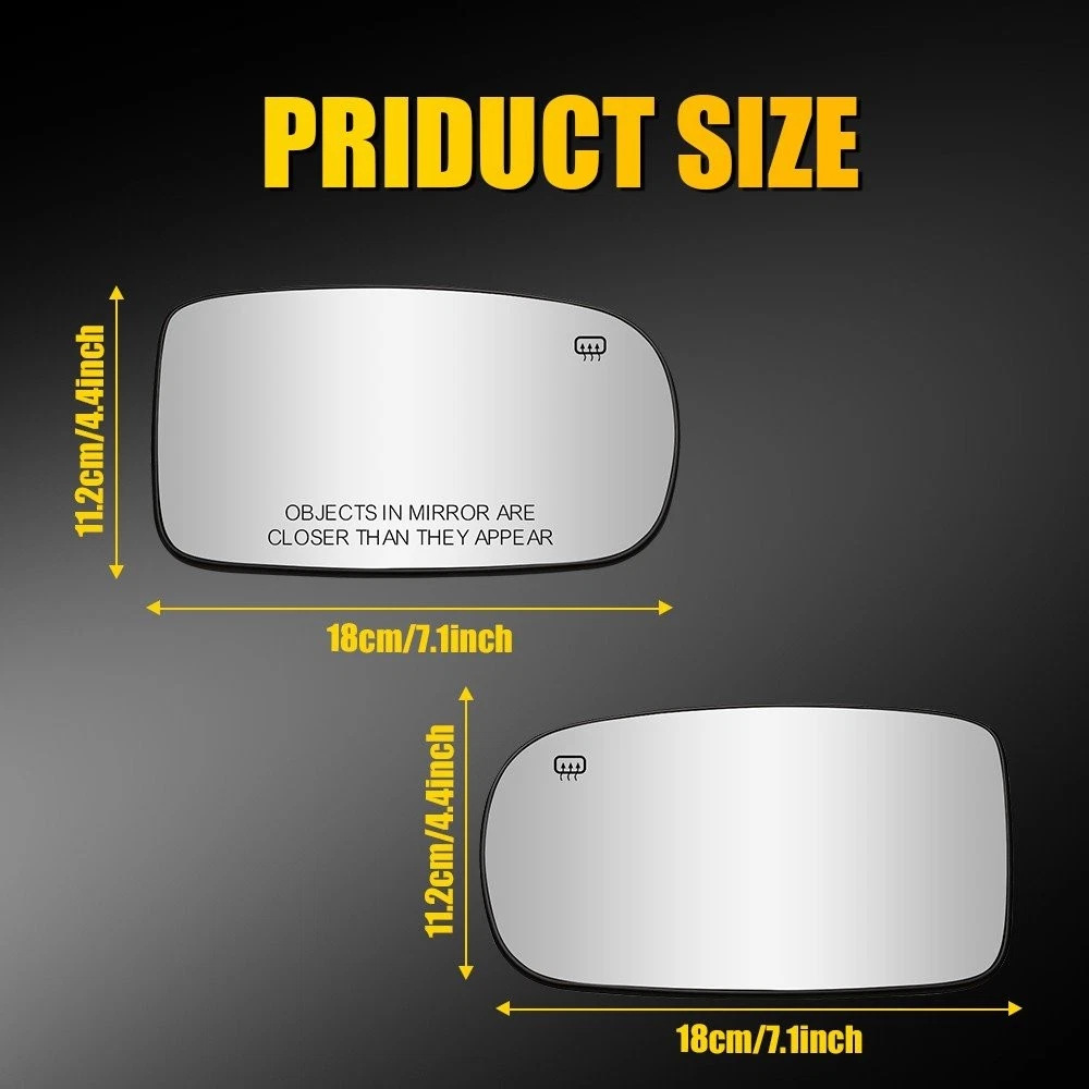 68101147Aa 68101146Aa Is Suitable for 11-21 Models of Chrysler 200300 with Heated Rearview Mirrors