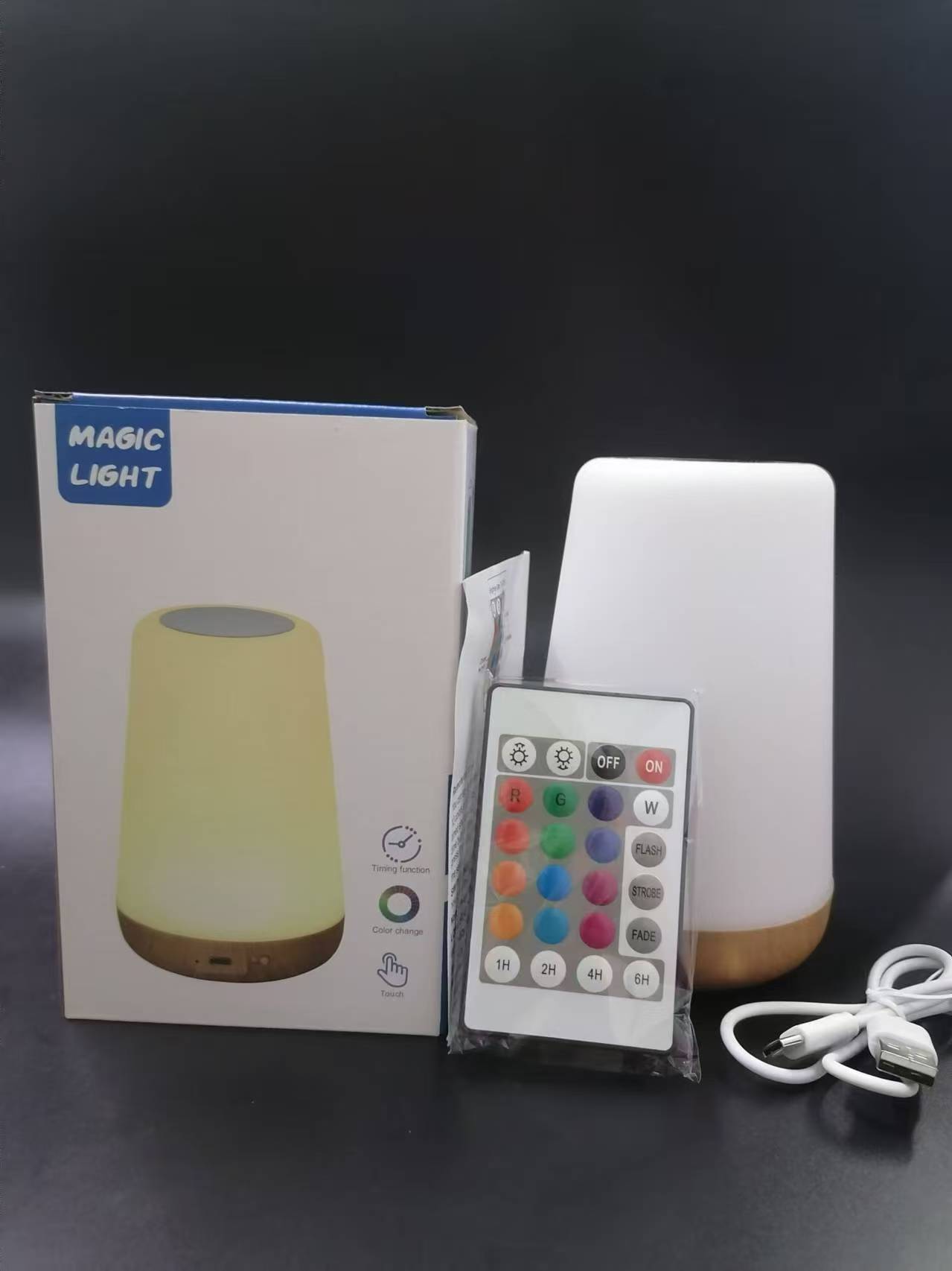 후크가 있는 터치 테이퍼