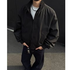 春の爆発的なアメリカのパイロットジャケット男性のファッションブランドの高級感のごろつきのハンサムな襟の形の防風コートの上着