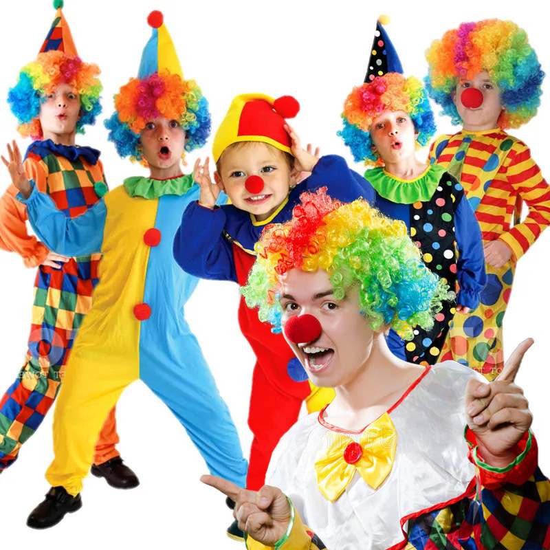Children's Day Parent-child Interaction Colorful Fluffy Explosive Volume Color Headgear Stage Performance Performance Wig Children's Day Parent-child Interaction Colorful Fluffy Explosive Volume Color Headgear Stage Performance Performance Wig