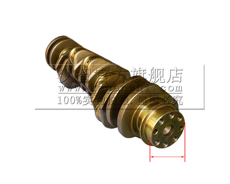 32B20 - 10010 Crankshaft para Mitsubishi S6S accesorios de carretilla elevadora motor diesel Crankshaft de acero forjado