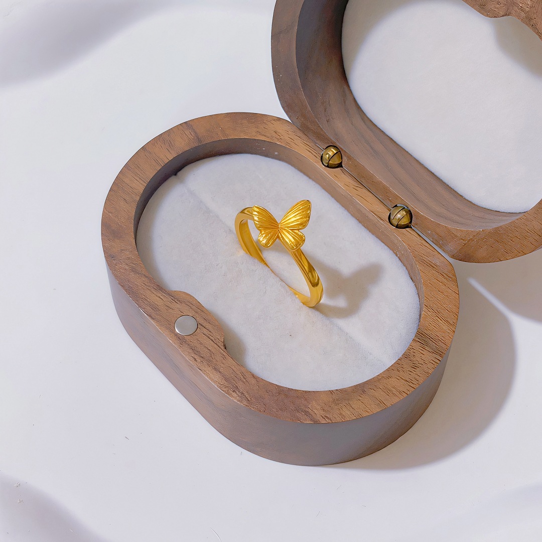 Crooked Butterfly Ring
