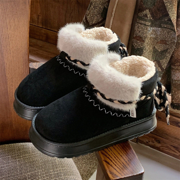 Thin Strips 2024 Casual Winter Snow Boots Warm