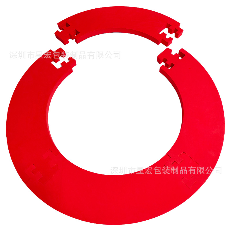 빨간색 4단: 2.5CM, 검정색, 수제 DIY 재료