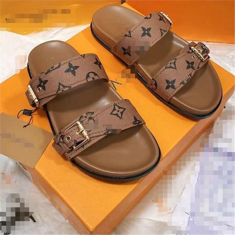 Sandalias de playa de talla grande para mujer, marca L, zapatos planos de playa para mujer, de secado rápido