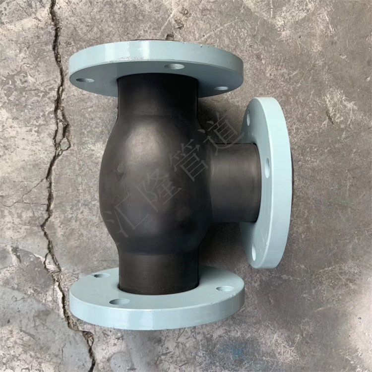 新品三通橡胶接头 T型橡胶软连接  橡胶软接头