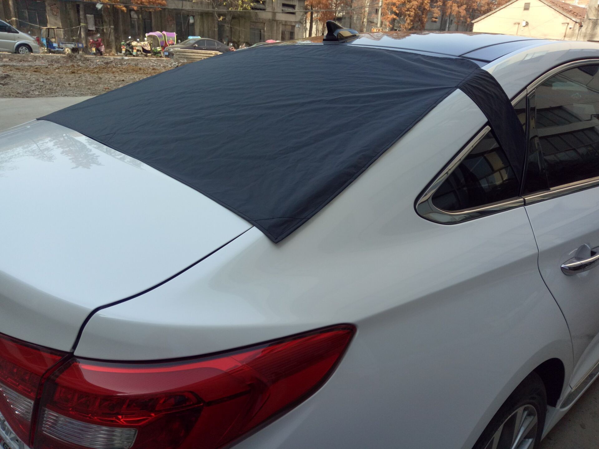 Rear Windshield Cover Black Snow Shield Anti-Freeze Car Snow Guard Anti-Icing Window Half-Cover Protector