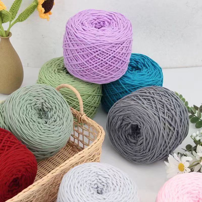 4 two lovers cotton 8 strands thick thread poke thread scarf thread stick needle thread hand woven DIY milk cotton doll thread 4 two lovers cotton 8 strands thick thread poke thread scarf thread stick needle thread hand woven DIY milk cotton doll thread