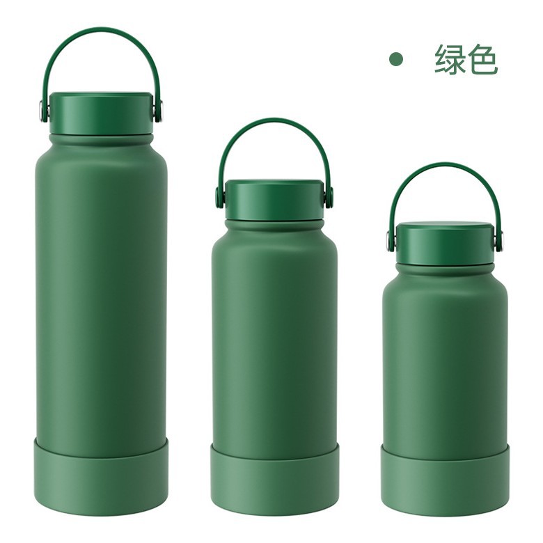 304 olla espacial de aislamiento de acero inoxidable patrón de logotipo personalizado taza de aislamiento antideslizante taza de agua deportiva al aire libre de gran capacidad