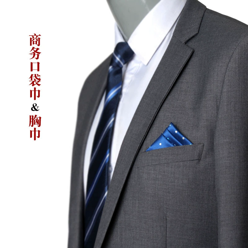 Polka dot formal suit pocket square for groom, wedding attire, host accessory, black red blue green purple, small square handkerchief