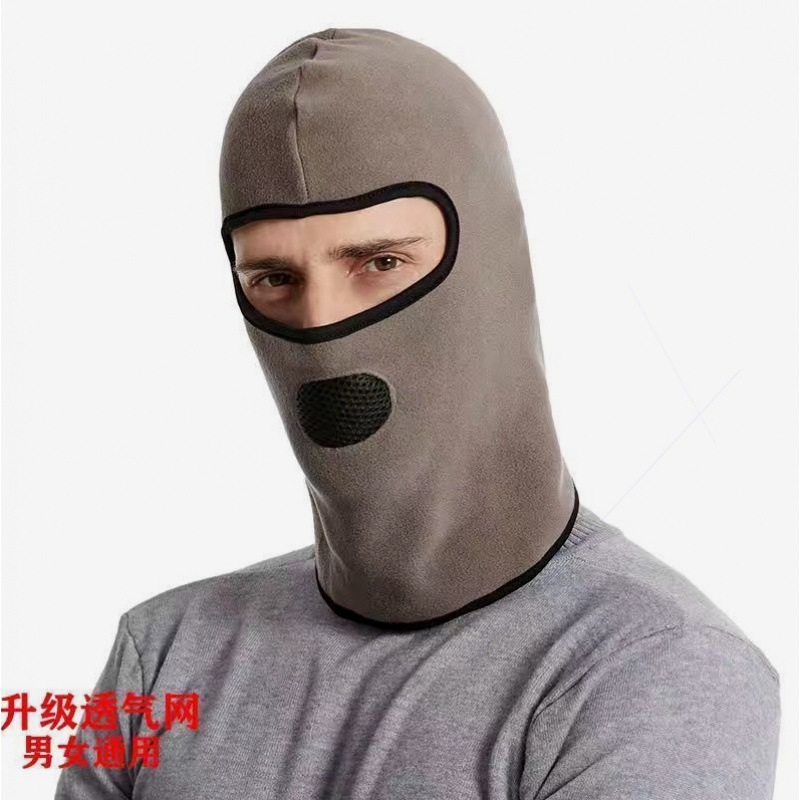 가을 겨울 호흡 메쉬 벨벳 - 회색