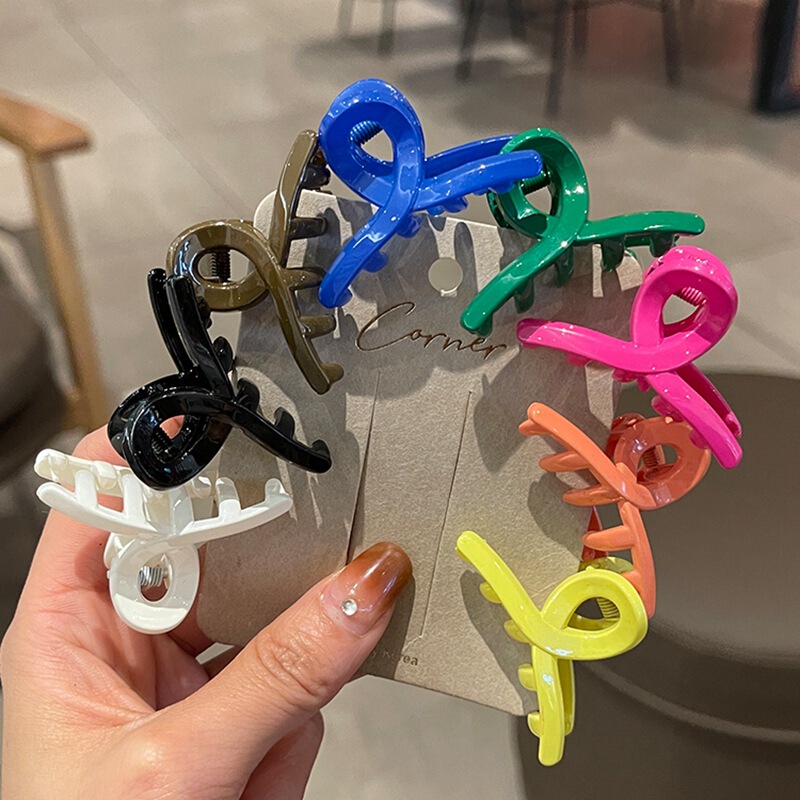 Autumn Colorful Small Grab Hairclip Women's Head Shark Broken Hair Bangs Clip Small Hair Grab Girl's Clip Headwear Autumn Colorful Small Grab Hairclip Women's Head Shark Broken Hair Bangs Clip Small Hair Grab Girl's Clip Headwear
