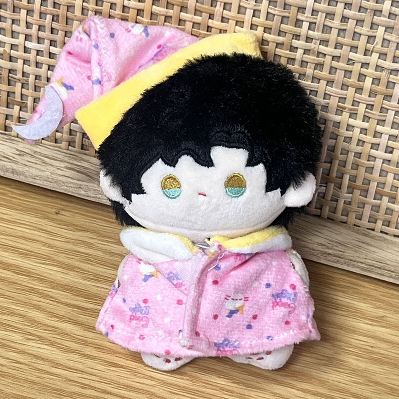 10cm通用娃衣粉色睡衣头套娃衣海星体公仔玩偶服diy小配饰礼品|undefined