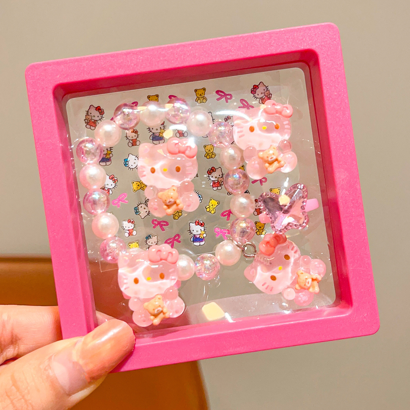 Linda niña nueva pulsera de princesa de dibujos animados niños Anna Aisha colgante pulsera cadena de joyería para niñas de nicho