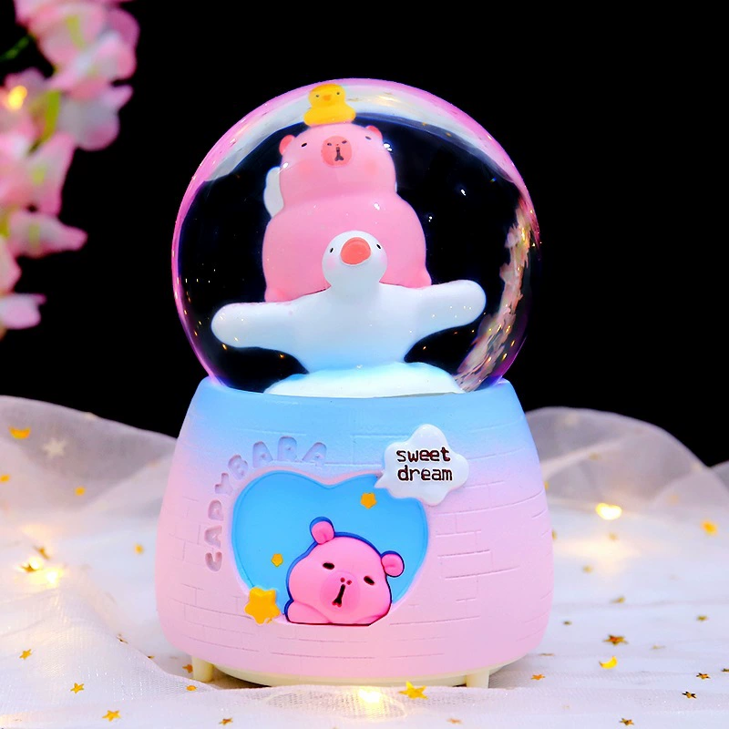 Cute rotating music box, Birthday gift