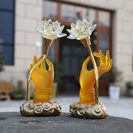 宗教法器;供灯;供杯