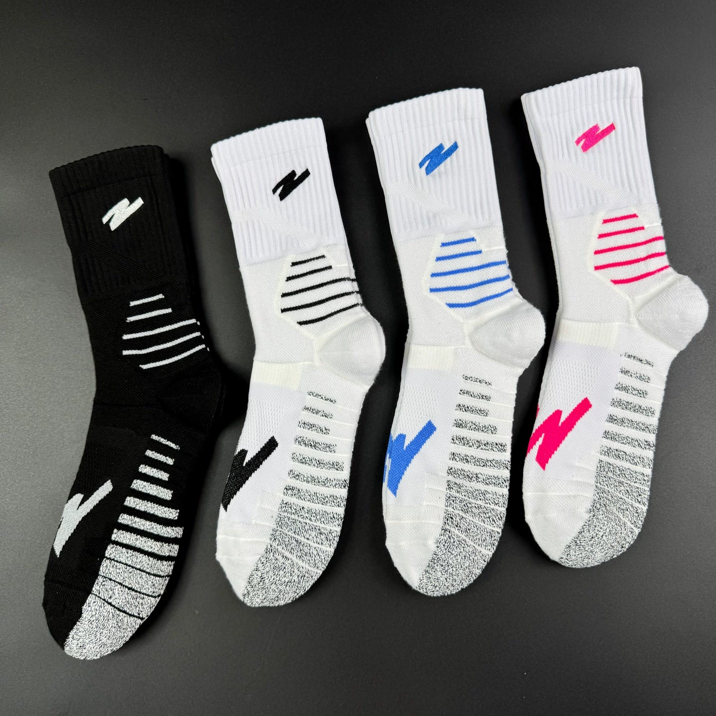 Профессиональные баскетбольные носки UZI, мужские утолщенные нескользящие практичные чулки, элитные носки, носки с махровой подошвой, большие Z1.2PRO, впитывающие пот