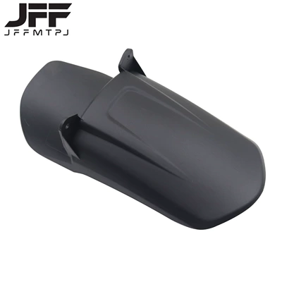 Suitable for Qulong Surron Light Bee Electric Off-Road Motorcycle Rear Fender Modification Carbon Fiber Rear Shock Absorber Plate (Motorcycle Fender) - light-bee-queen-shock-absorbing-mudguard-black