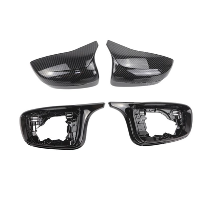 M5 Mirror Cover 4-Piece Set Carbon – Car mirror