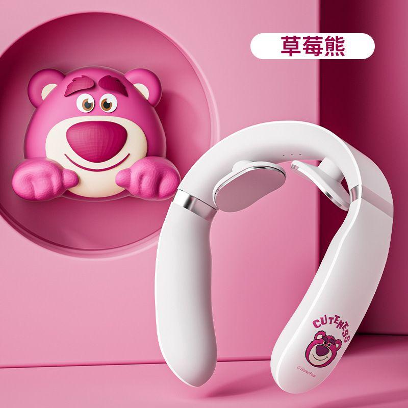 三丽鸥颈椎按摩器肩颈脖子热敷家用办公多功能颈部按摩仪女生礼物|undefined