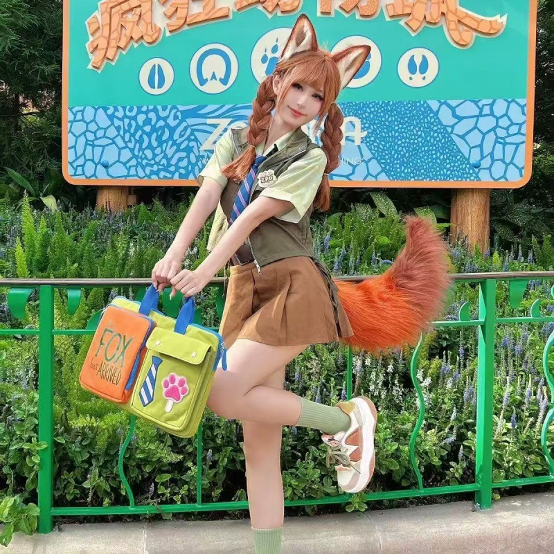 Japanese-Style Computer Bag Dopamine Color-Blocking Mall Same Style Casual Waterproof Laptop Storage Bag Hand-Held Computer Bag