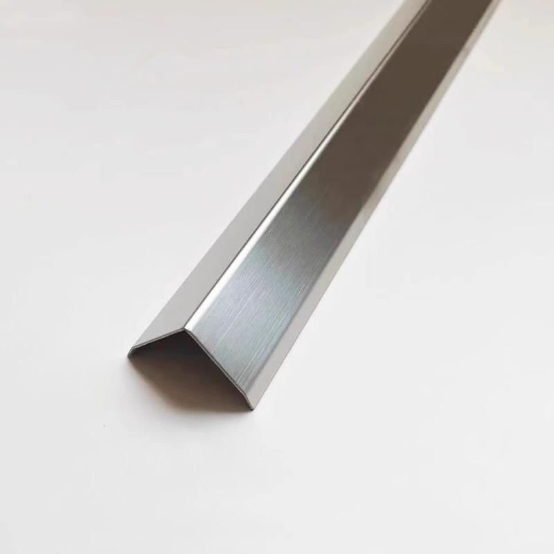 不锈钢L型阳角包边防撞条金属钛金7字型拐角L护角口条装饰条|undefined