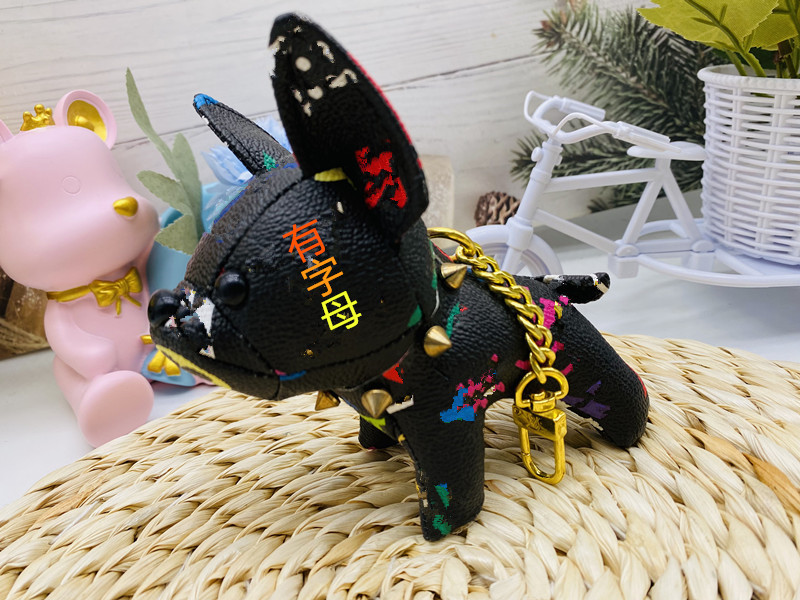 블랙 삼색 프렌치 불독