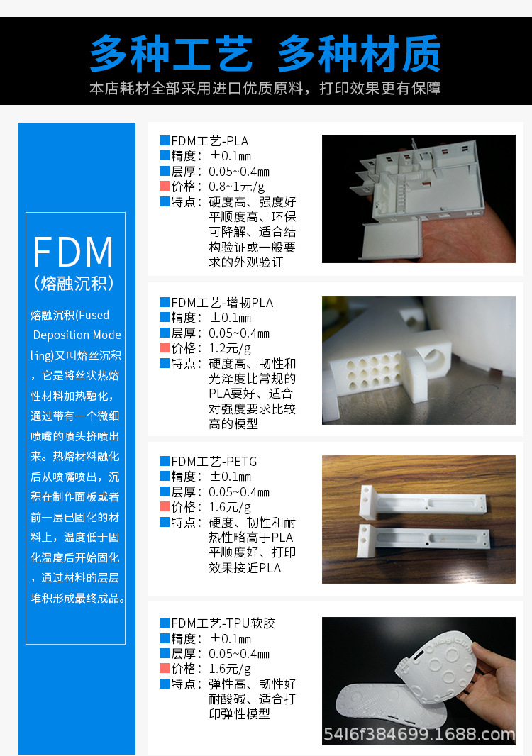 3d printing service hand board model modeling sla industrial grade high precision silicone compound mold metal nylon resin