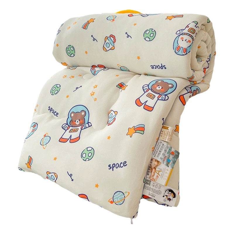 Осенне-зимний класс A вязаное Хлопковое одеяло в зернах Материнское и младенческое бархатное одеяло Утолщенное теплое соевое одеяло Зимнее одеяло