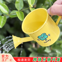 厂家直销园艺小型家用宝宝儿童多彩铁皮洒水壶浇花浇水壶水桶