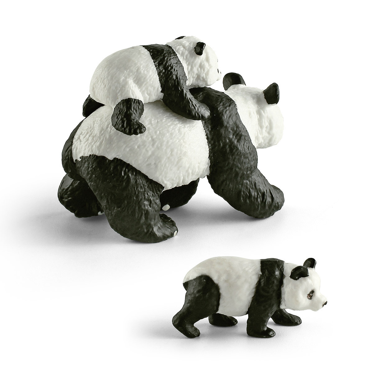Transfronterizo niños simulación bosque modelo animal tesoro nacional panda gigante espalda bebé gateando Panda adornos estáticos hechos a mano