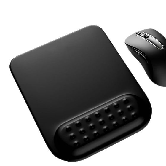 Cross-border Explosions Solid Color Wrist Mouse Pad Silicone Massage Granular Wrist Pad Office Large Wrist Mouse Pad