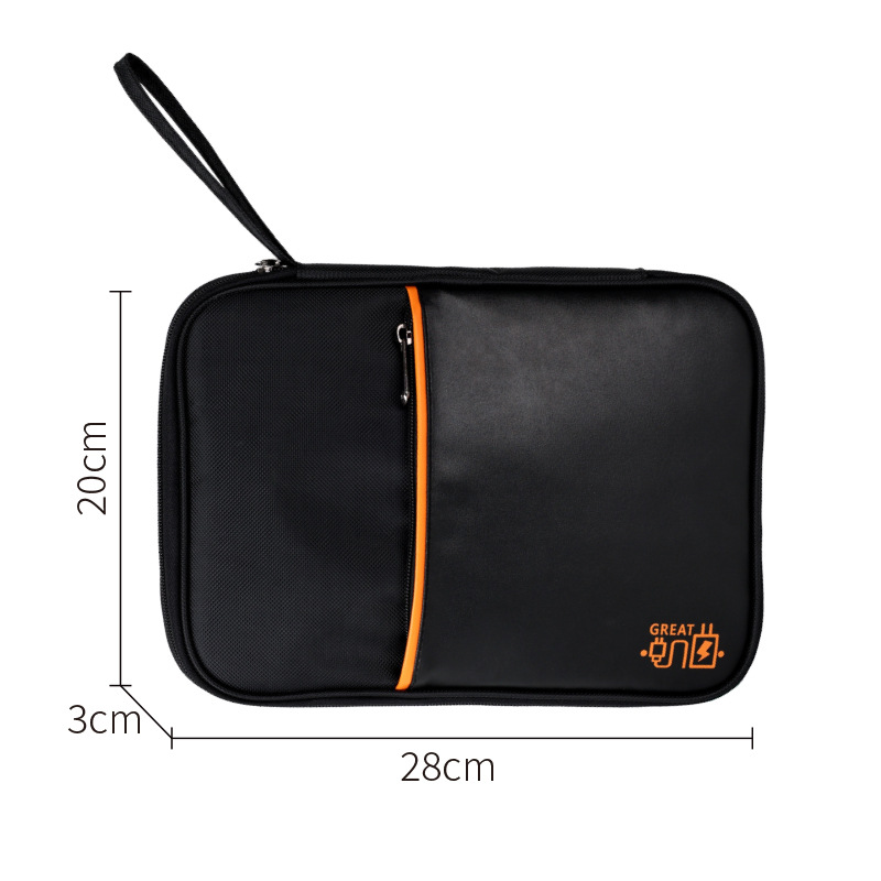 Bolsa organizadora digital 3C de gran capacidad para móvil power bank y cables ideal para viaje y cross border image 19