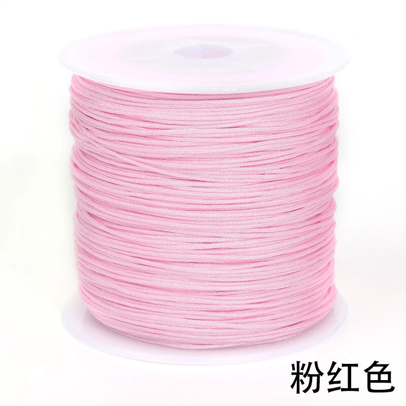 工場直販 No.72 翡翠ライン 0.8mm DIY 手織りロープ 転送ビーズ リングライン ブレスレット ビーズロープ|undefined