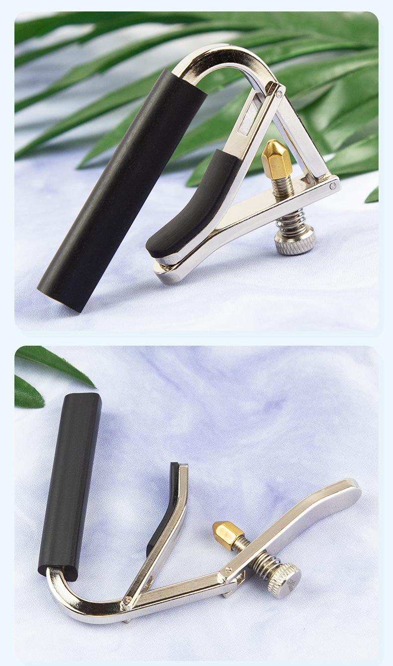 Capotasto in metallo Alice A007V-C per chitarra - Accessori speciali per chitarre classiche_voghion.com