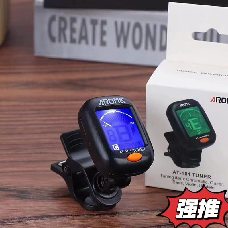 Anoma AT-01A ギターチューナー チューナー ウクレレベース フォークギターチューナー アクセサリー|undefined