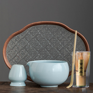 √ Japanese Matcha Bowl, Matcha Bowl, Song Dynasty Tea Making Tools, Ceramic Tea Bowl, Tea Cup, Stirrer, Matcha Brush, Tea Whisk Set