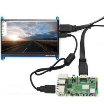 Производитель источника 7-дюймовый дисплей драйвер Raspberry Pi поддерживает интерфейс mipiHDMI, поддерживает динамики, поддерживает конденсаторы