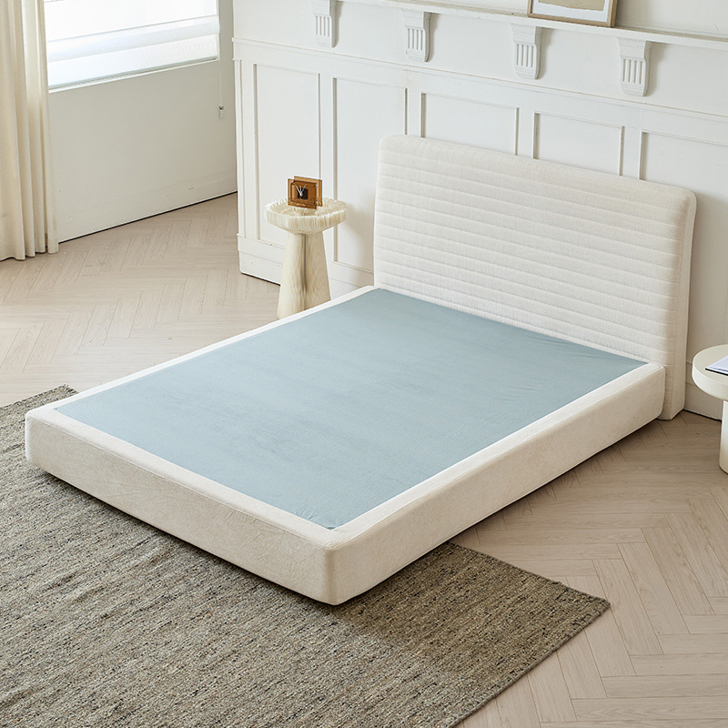 Cama telescópica moderna simple comercio exterior cama compresible esponja contra la bolsa de metal cama desmontable plegable apartamento pequeño