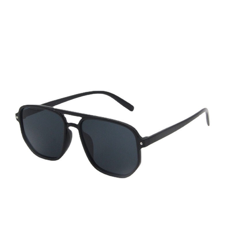 European and American Retro Square pilot sunglasses women's men's 70's retro double bridge sunglasses foreign trade European and American Retro Square pilot sunglasses women's men's 70's retro double bridge sunglasses foreign trade