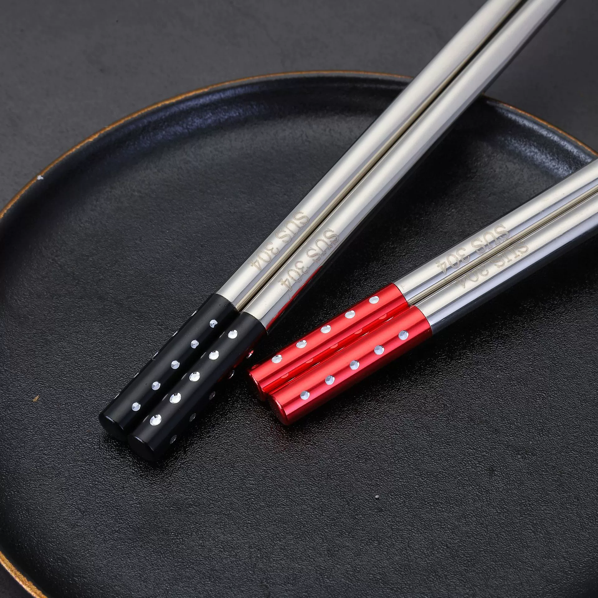 Палочки из нержавеющей стали 304, нескользящие, для дома, скандинавский минимализм, стойкие к высоким температурам, кухонные, антипригарные, для одного человека