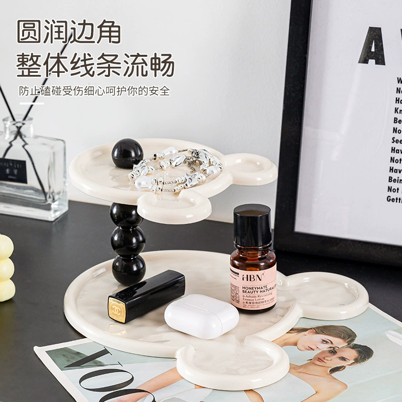 Премиум настольная подставка для хранения чашек полка для хранения полка для ванной комнаты духи для ухода за кожей