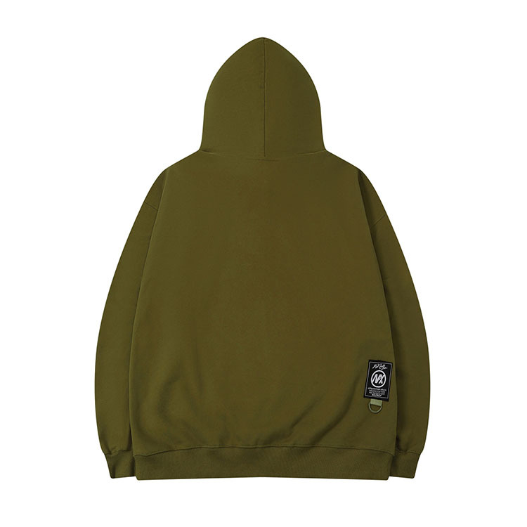 Vêtements pour hommes pull à capuche couleur lourde sweat-shirt papillon 400G velours léger plus velours style couple ample_voghion.com