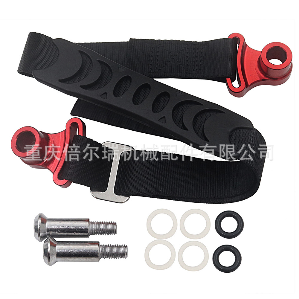 Fábrica directa cinturón de rescate de motocicleta trasero cinturón de elevación Huayang trasero cuerda de tracción de asiento cuerda de elevación