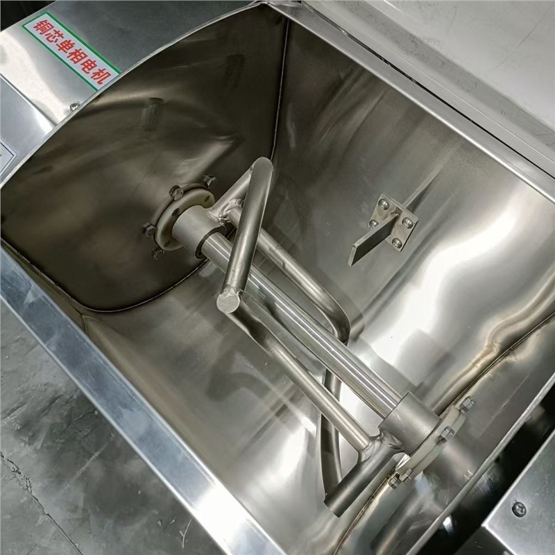 Máquina de harina horizontal silenciosa de acero inoxidable totalmente automática con bajo ruido y máquina de harina de harina comercial para superficie dura y blanda