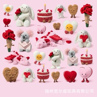 ����Ϧ�Y�jellycat�������˹�ϵ��ë�q�������õ�廨���ĵ���